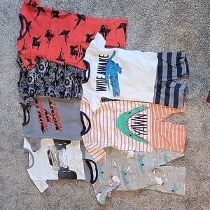 Boys Carter's Summer Pajamas - Bundle of 7